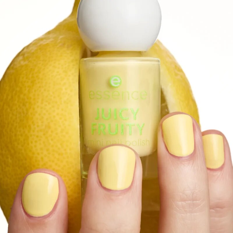 essence JUICY FRUITY lak na nehty mini odstín 15 5 ml