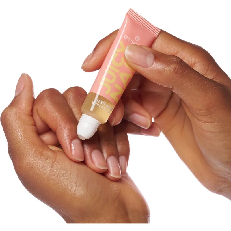 essence JUICY NAIL vyživující olej na nehty s hydratačním účinkem 01 Keep On Rollin 11 ml