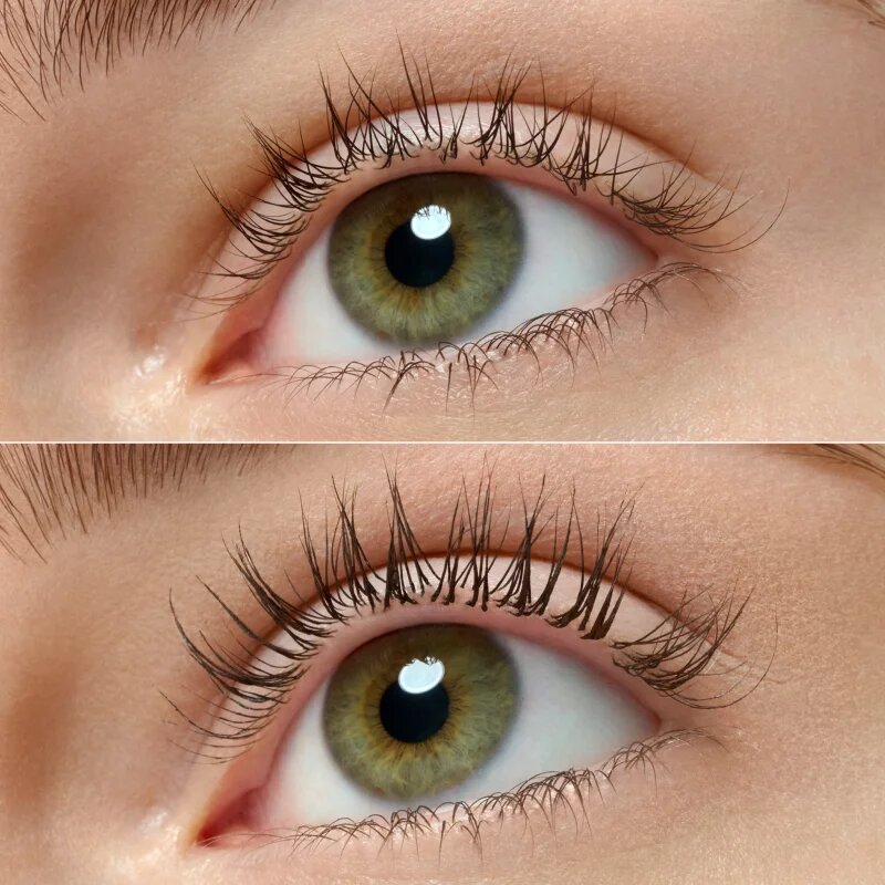 essence Lash PRINCESS řasenka pro efekt umělých řas odstín Black Brown 12 ml