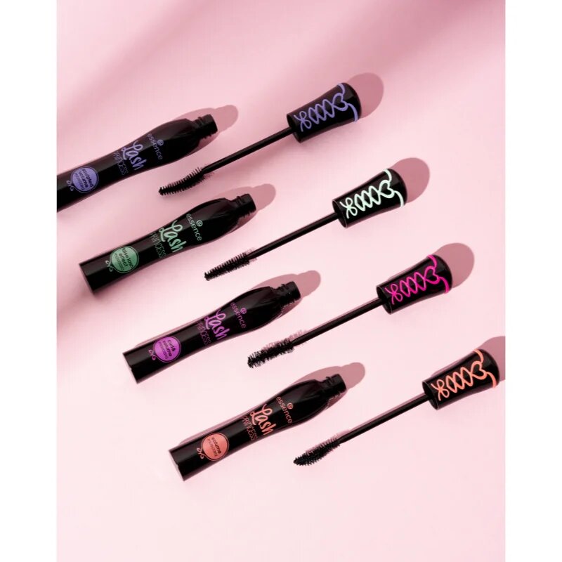essence Lash PRINCESS řasenka pro objem a natočení řas odstín Black 12 ml