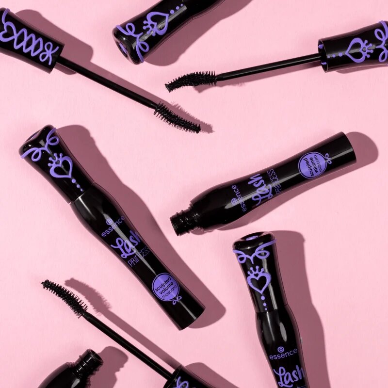 essence Lash PRINCESS tvarující řasenka pro objem a natočení řas odstín Black 12 ml
