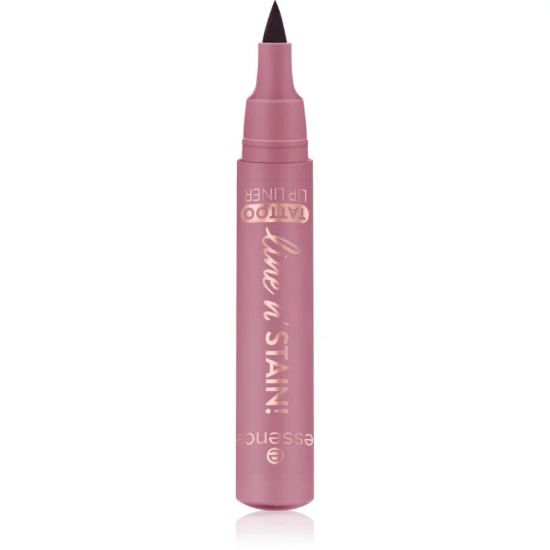 essence line n' STAIN! konturovací tužka na rty odstín 01 Everyone's Nude-Pink 2.5 ml