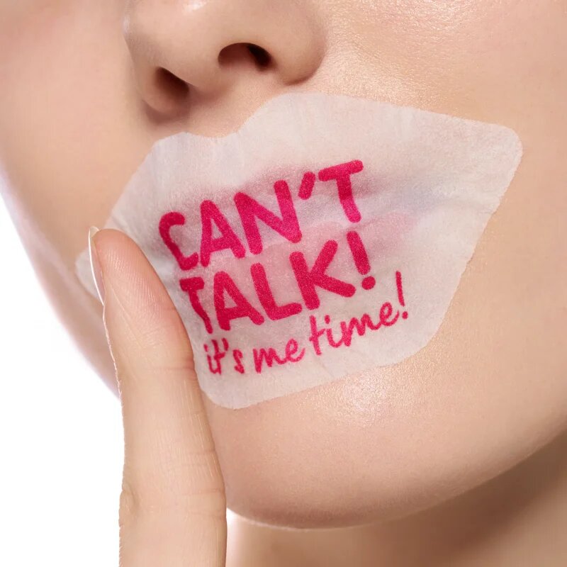 essence LIP SHEET plátýnková maska na rty 01 CAN`T TALK! 1 ks