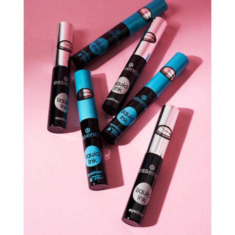 essence Liquid Ink linka na oči odstín 01 3 ml