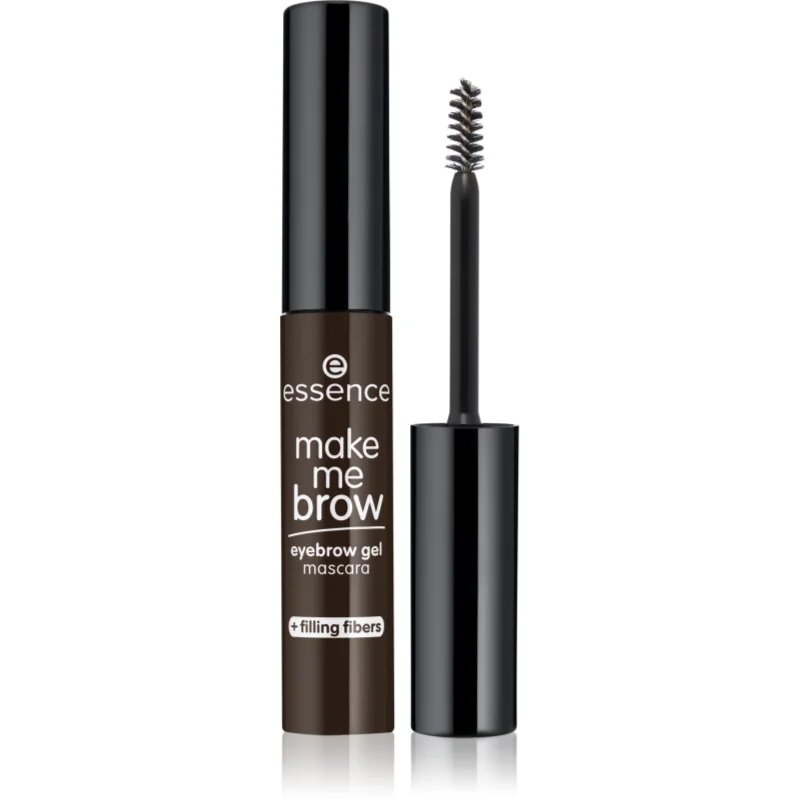 essence Make Me Brow gel na obočí odstín 06 Ebony Brows 38 ml