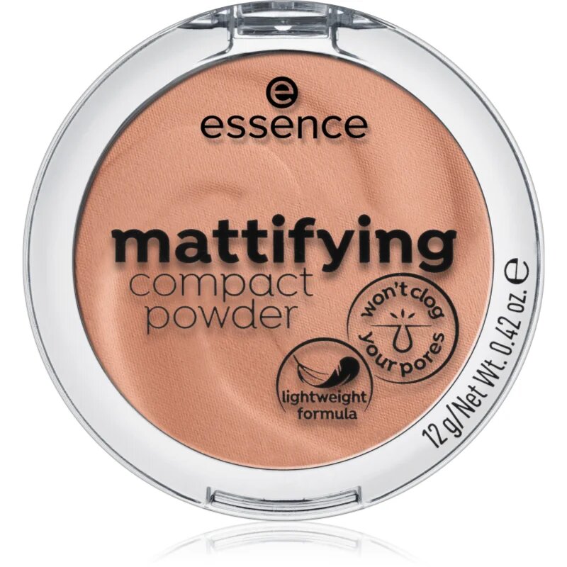 essence Mattifying kompaktní pudr s matným efektem odstín 02 12 g