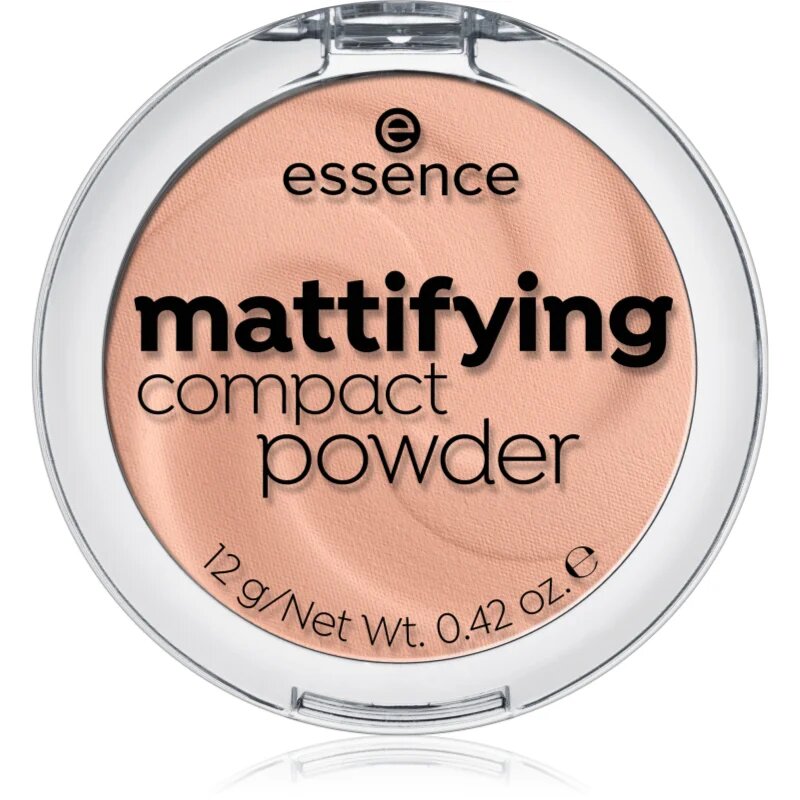 essence Mattifying kompaktní pudr s matným efektem odstín 04 Perfect beige 12 g