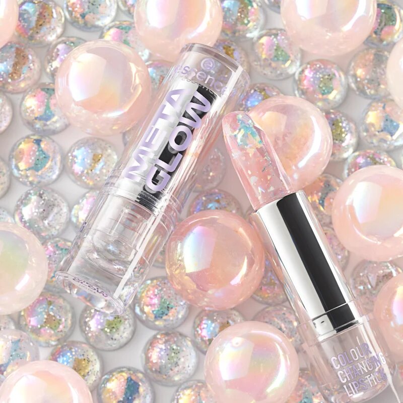essence META GLOW COLOUR CHANGING rtěnka se změnou barvy podle nálady 34 g