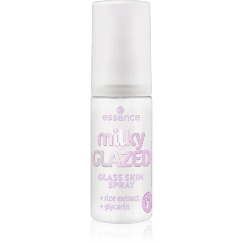 essence milky GLAZED hydratační pleťový sprej s rozjasňujícím efektem 50 ml