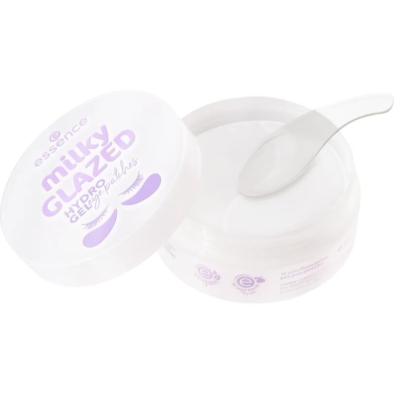 essence milky GLAZED hydrogelové polštářky na oční okolí 60 ks