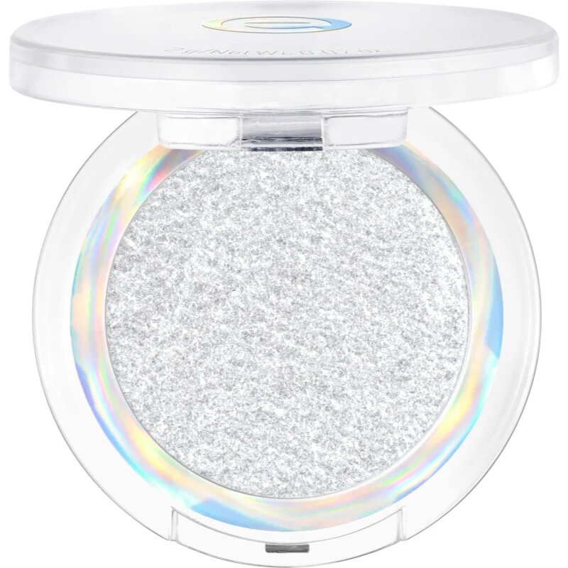essence mono glitter třpytivé oční stíny odstín 01 Frosted Shine 2 g