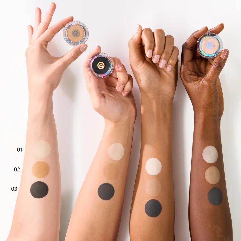 essence mono matte matné oční stíny odstín 01 Soft Beige 2 g