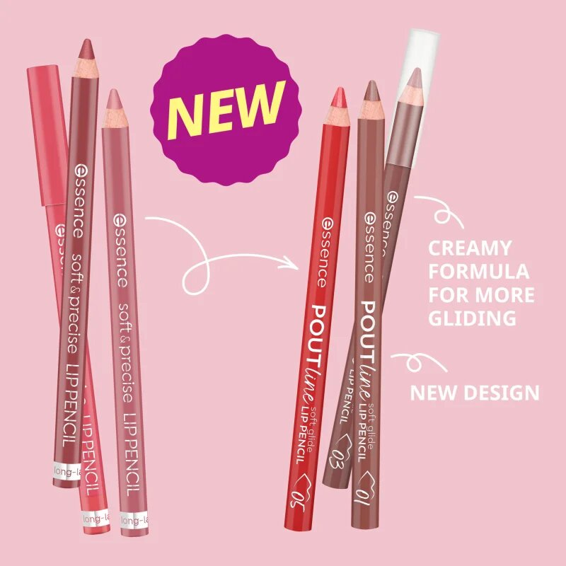 essence POUTline soft glide tužka na rty odstín 01 Like To Mauve It 0.62 g