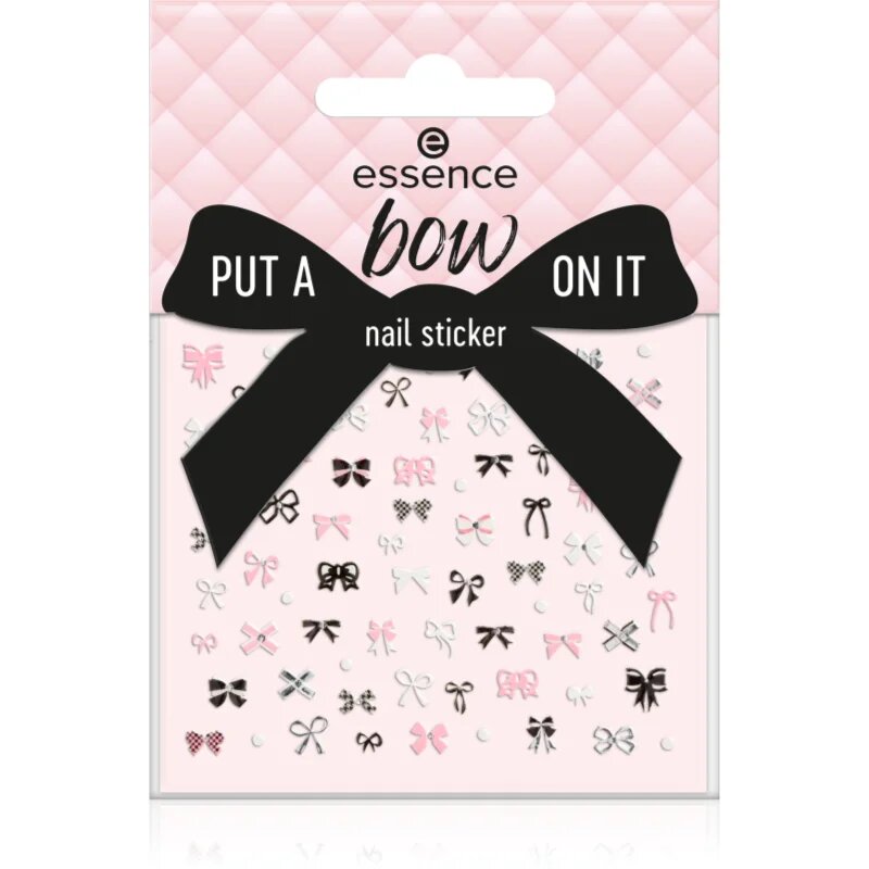 essence PUT A bow ON IT nálepky na nehty 75 ks