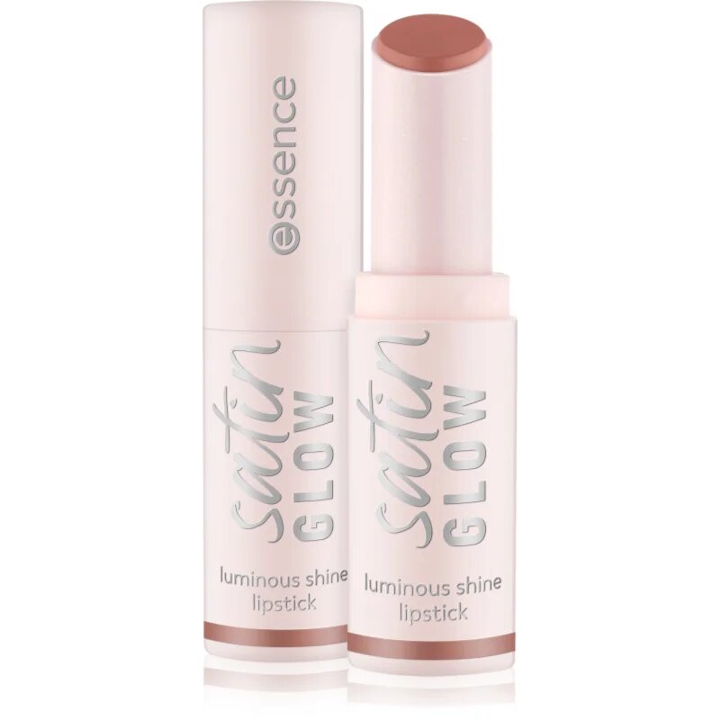 essence satin GLOW krémová rtěnka se saténovým finišem odstín 05 Chai There! 3.5 g