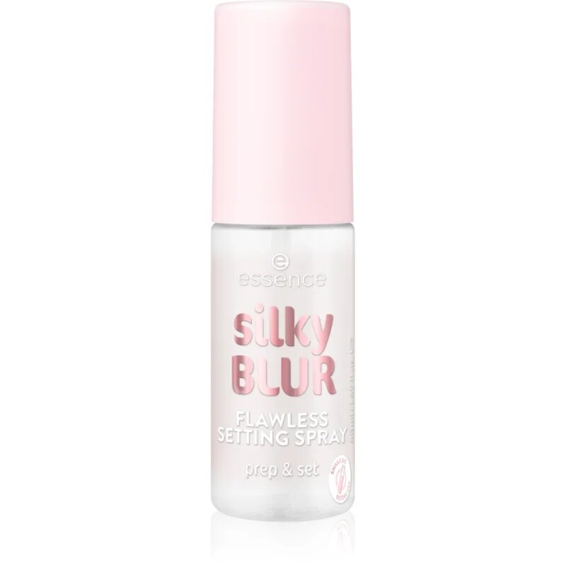 essence silky BLUR fixační sprej na make-up s efektem rozostření 50 ml