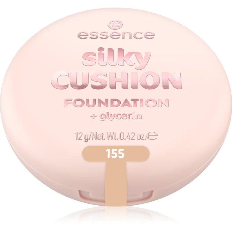 essence silky CUSHION FOUNDATION make-up v houbičce se středním krytím odstín 155 12 g
