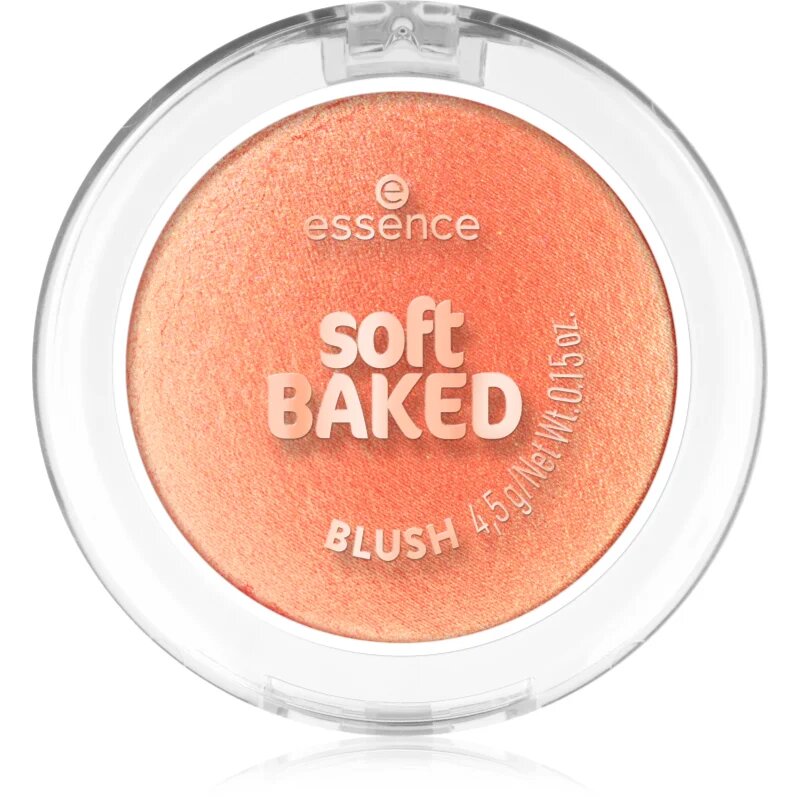 essence Soft Baked tvářenka odstín Peach Please 4.5 g