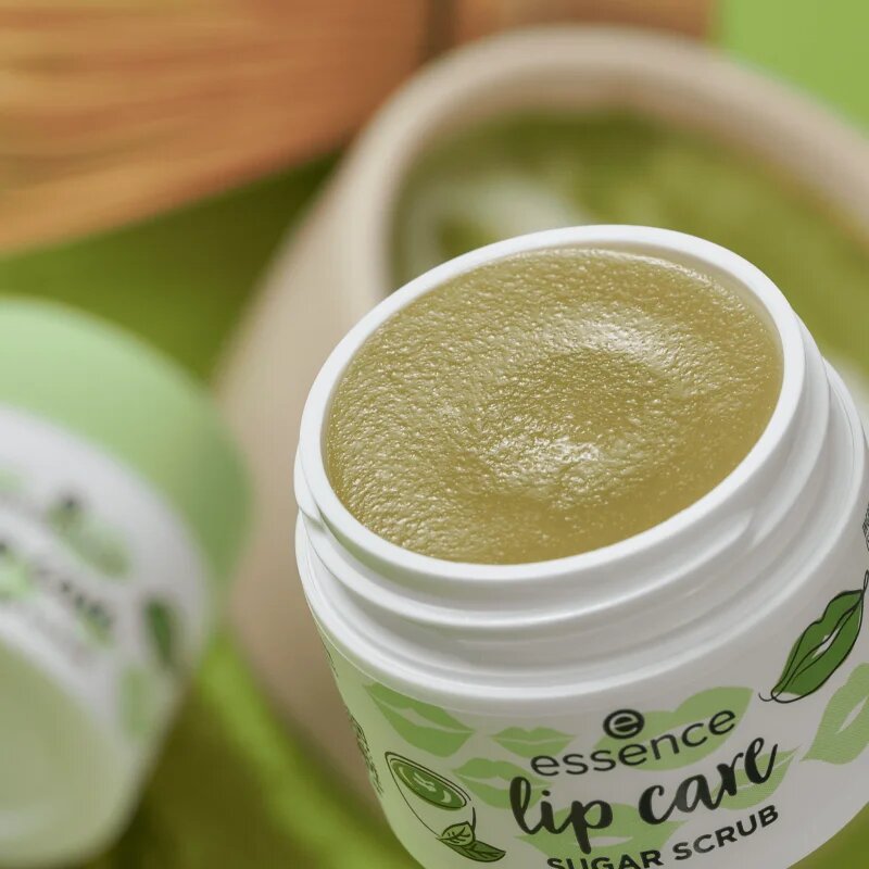 essence Sugar Scrub peeling na rty 02 Matcha Latte 9 g