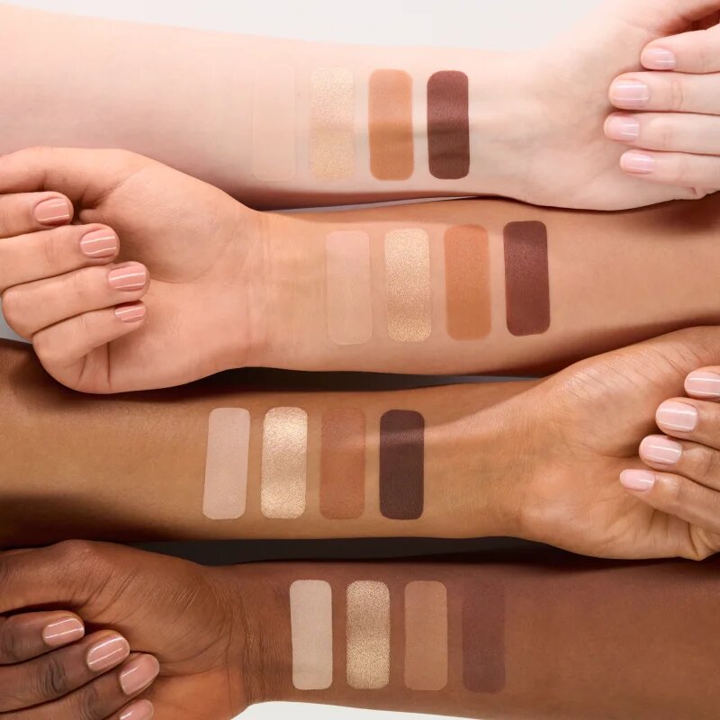 essence The Brown Edition paletka očních stínů mini 3.6 g