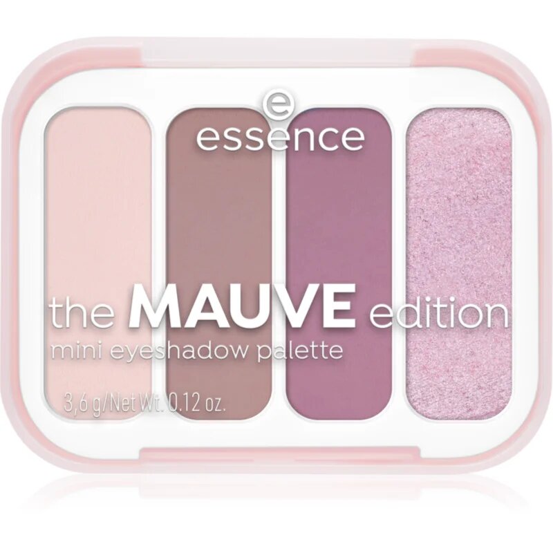 essence The Mauve Edition paletka očních stínů mini 3.6 g