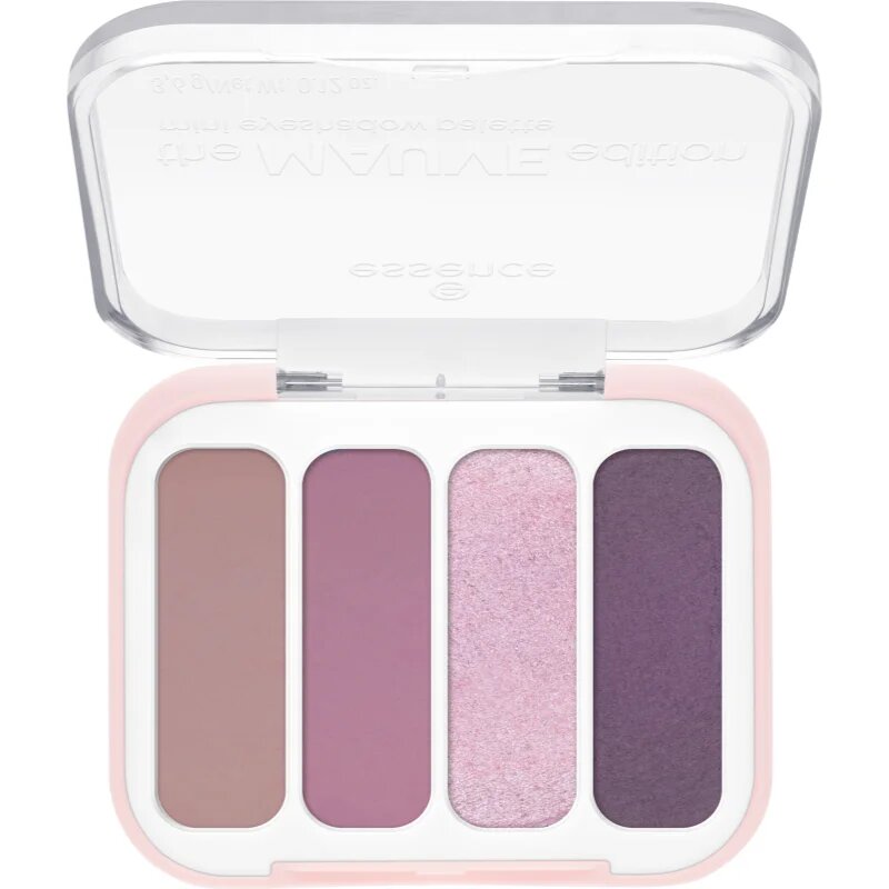 essence The Mauve Edition paletka očních stínů mini 3.6 g