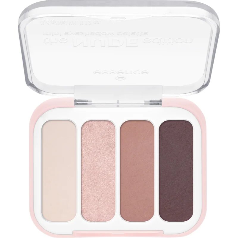 essence The Nude Edition paletka očních stínů mini 3.6 g