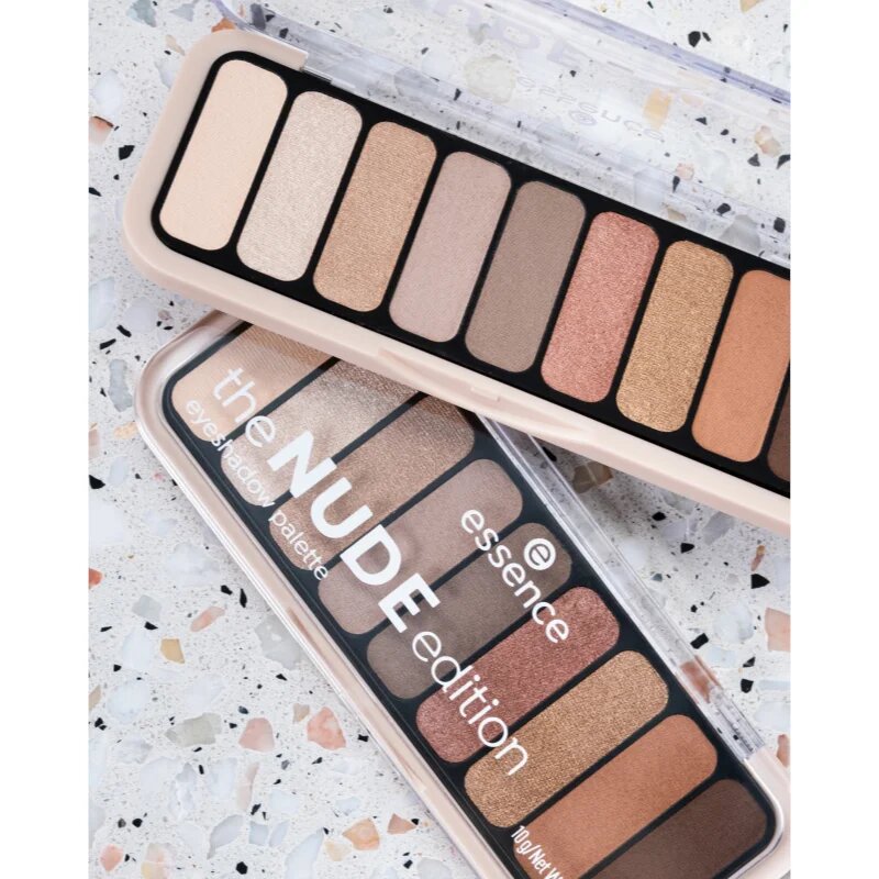 essence The Nude Edition paletka očních stínů odstín 10 Pretty in Nude 10 g