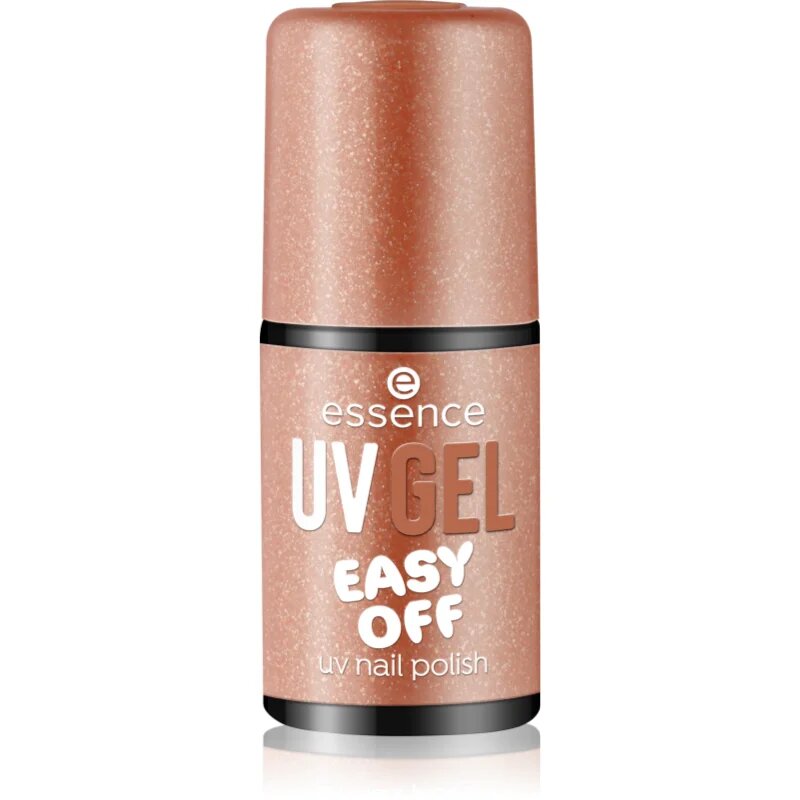 essence UV GEL EASY OFF gelový lak na nehty s použitím UV/LED lampy odstín 107 - bronze me baby! 5 ml