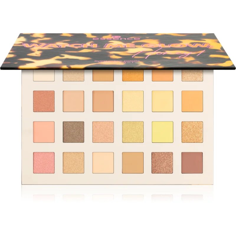 essence WATCH ME GLOW Honey! paletka očních stínů 28 g
