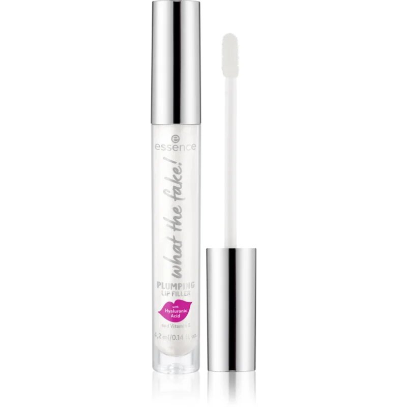 essence WHAT THE FAKE! lesk na rty pro větší objem odstín 01 oh my plump! 4.2 ml