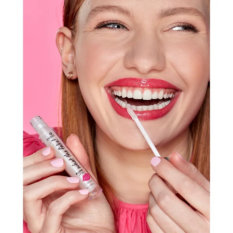 essence WHAT THE FAKE! lesk na rty pro větší objem odstín 01 oh my plump! 4.2 ml