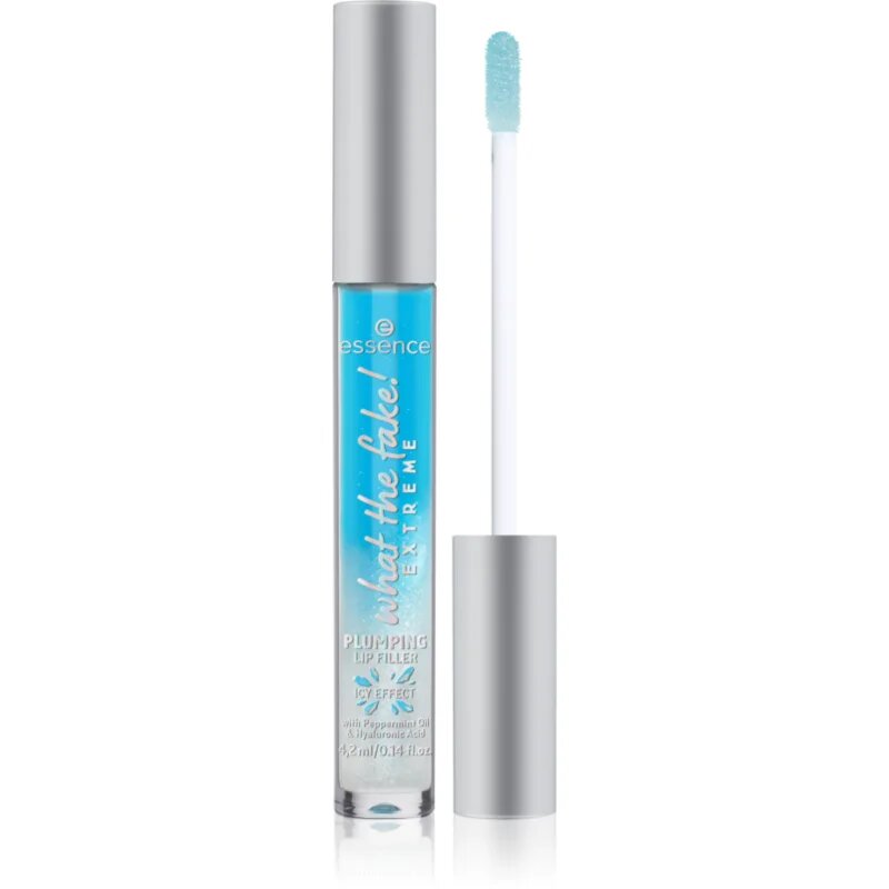 essence WHAT THE FAKE! lesk na rty s chladivým účinkem 42 ml