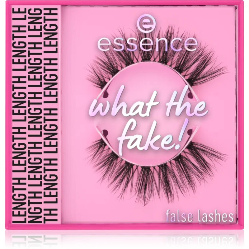 essence WHAT THE FAKE! umělé řasy 04 Dramatic Length 1 pár