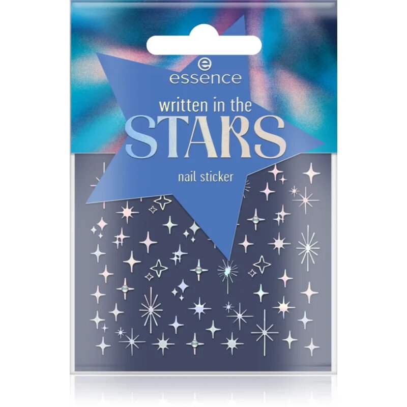 essence written in the STARS samolepky na nehty 58 ks