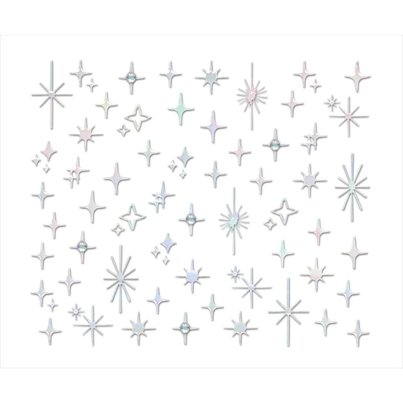 essence written in the STARS samolepky na nehty 58 ks