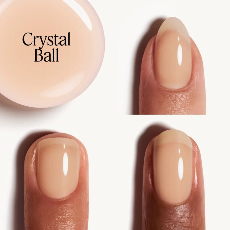 Essie Glass Nails průhledný lak na nehty odstín 25 Crystal Ball 13.5 ml