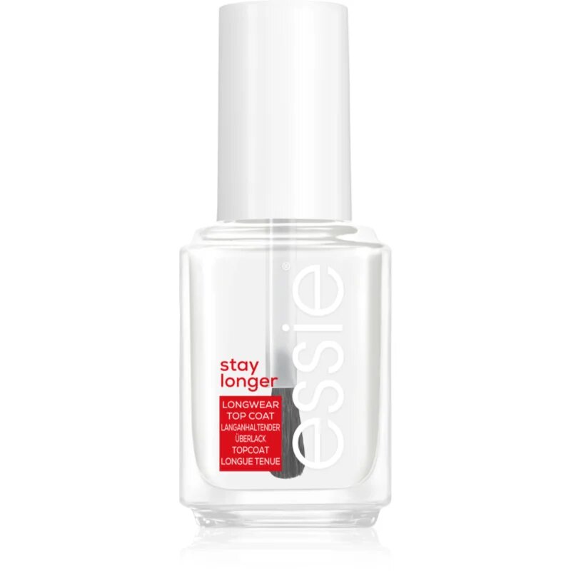Essie stay longer vrchní lak na nehty pro dlouhotrvající efekt 135 ml