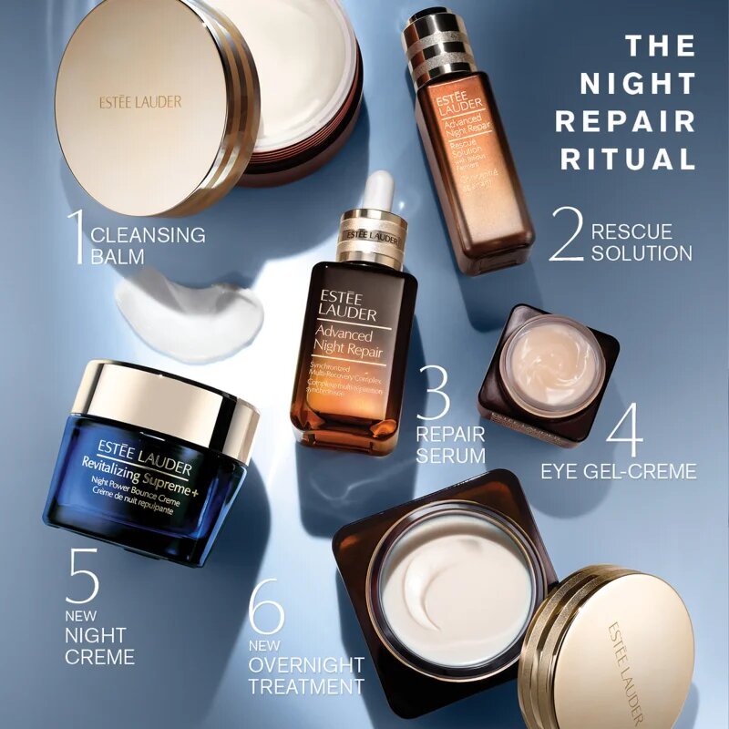 Estée Lauder Advanced Night Repair Overnight Treatment hydratační noční krém proti vráskám 65 ml