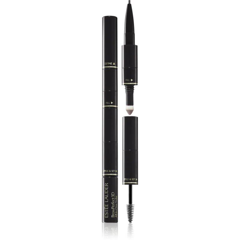 Estée Lauder BrowPerfect 3D All-in-One Styler tužka na obočí 3 v 1 odstín Blackened Brown 207 g