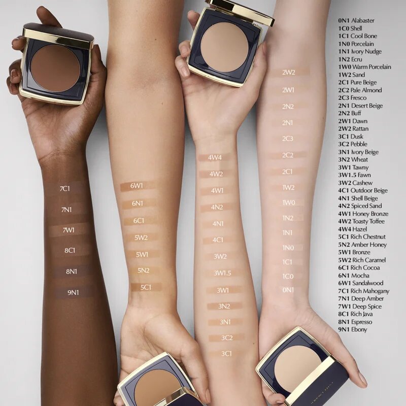 Estée Lauder Double Wear Stay-in-Place Matte Powder Foundation pudrový make-up SPF 10 odstín 4C1 Outdoor Beige 11 g