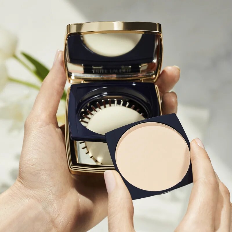Estée Lauder Double Wear Stay-in-Place Matte Powder Foundation pudrový make-up SPF 10 odstín 4C1 Outdoor Beige 11 g