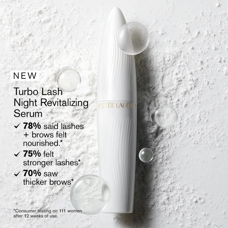 Estée Lauder Turbo Lash Night Revitalizing Serum noční sérum na řasy a obočí 6 ml
