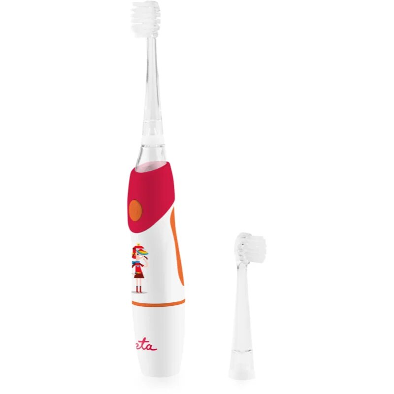 ETA Sonetic 0710 90030 sonický elektrický zubní kartáček pro děti Red / 0-10 y. 1 ks
