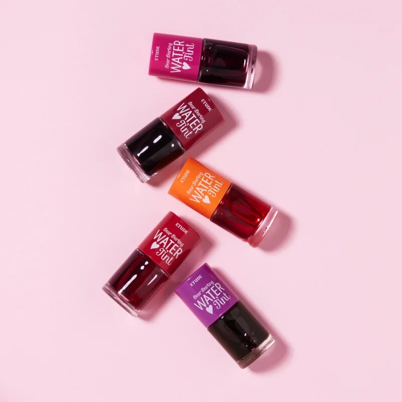 ETUDE Dear Darling Water Tint barva na rty s hydratačním účinkem odstín #01 Strawberry 9 g