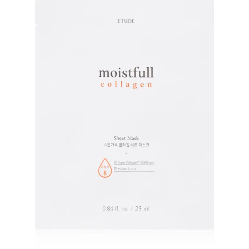 ETUDE Moistfull Collagen hydratační plátýnková maska s kolagenem 25 ml