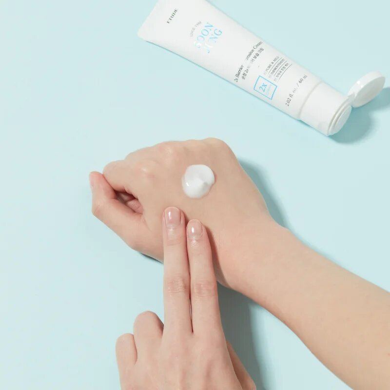 ETUDE SoonJung 2x Barrier Intensive Cream intenzivně hydratační krém pro obnovu kožní bariéry 60 ml