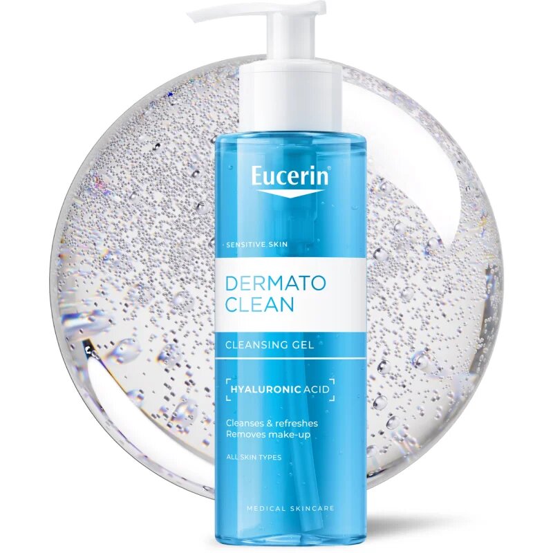 Eucerin DermatoClean čisticí pleťový gel s hydratačním účinkem 200 ml