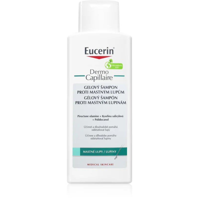Eucerin DermoCapillaire šampon proti mastným lupům 250 ml