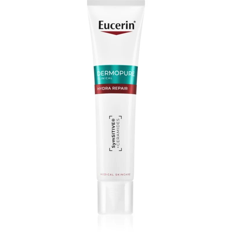 Eucerin DermoPure Clinical Hydra Repair obnovující krém pro mastnou pleť se sklonem k akné 40 ml